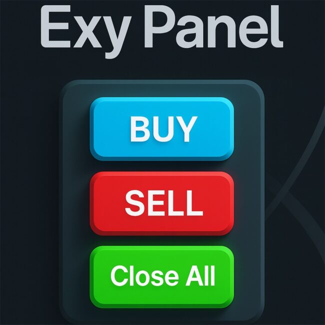 【無料MT4 EA】Exy-Panel ONE｜裁量×自動のハイブリッド型トレードパネル登場！アイコン