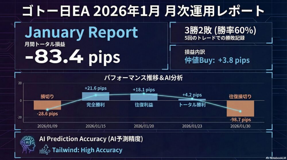 【ゴトー日仲値】Exy-2 Gotobi Nakane の月次報告