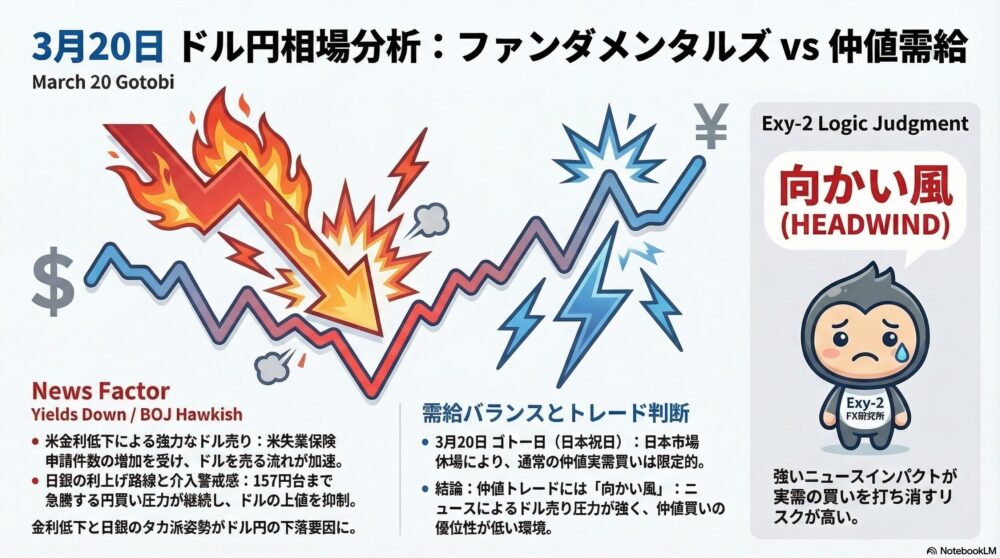 夏時間の判定ズレ発生。AI警戒相場で往復損切り